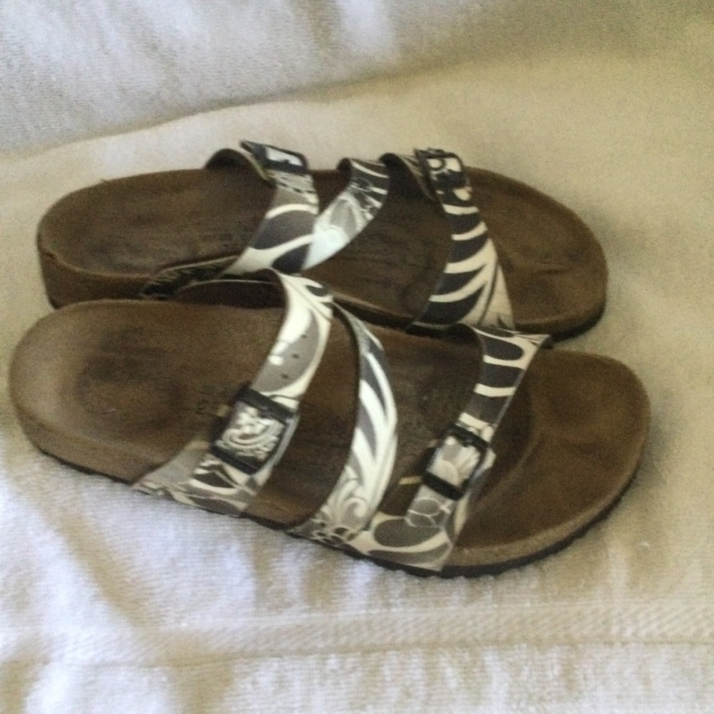 Birkenstock birkis cross strap women Brown beige 8